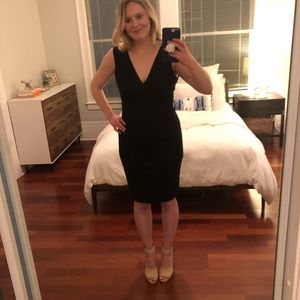 Tahiti Black Sheath Dress